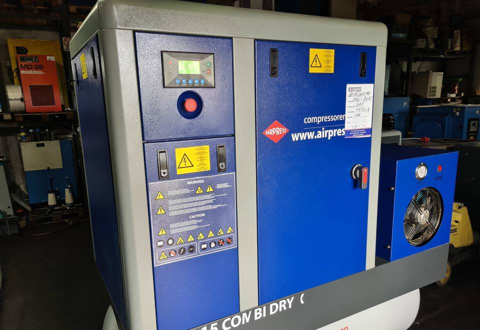 Kompresor śrubowy AIRPRESS APS 15 COMBI DRY X, 11 kw, 2021r - Воздушный компрессор: фото 3 Kompresor śrubowy AIRPRESS APS 15 COMBI DRY X, 11 kw, 2021r - Воздушный компрессор: фото 3