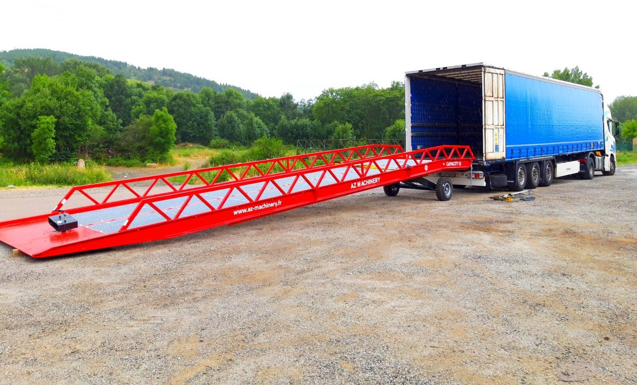 Новый Погрузочная рампа AZ RAMP-EASY XL-8 . Mobil Loading Ramp  WIDE With Level Off, 8 t Capacity: фото 13