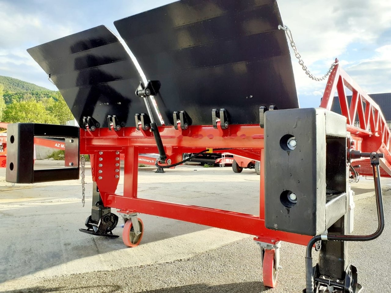 Новый Погрузочная рампа AZ RAMP STAR- 10T-ZR mobile loading ramp: фото 18