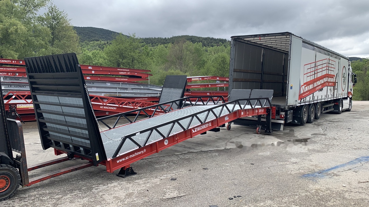 Новый Погрузочная рампа AZ RAMP STAR- 10T-ZR mobile loading ramp: фото 24