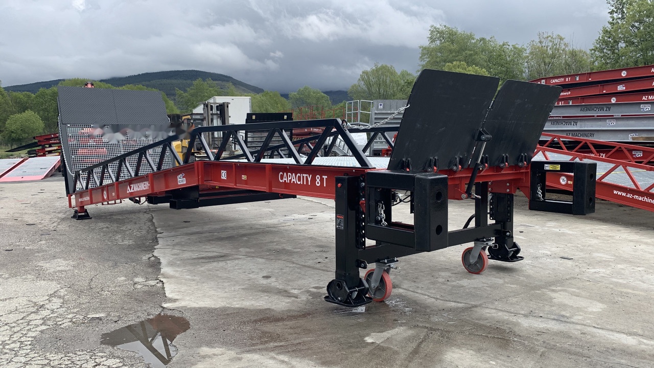 Новый Погрузочная рампа AZ RAMP STAR- 10T-ZR mobile loading ramp: фото 28