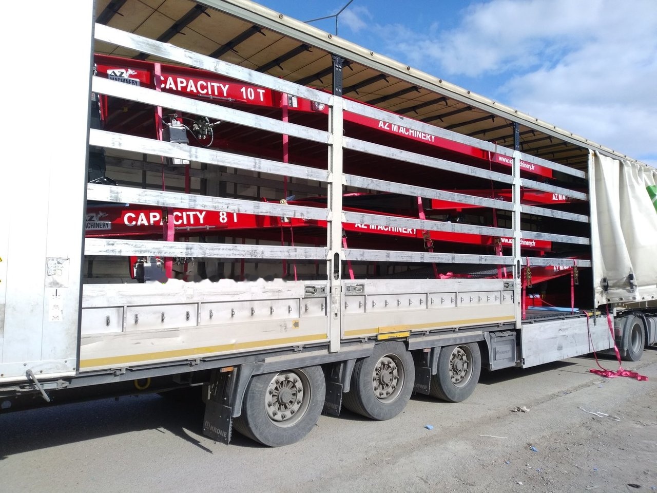 Новый Погрузочная рампа AZ RAMP STAR- 10T-ZR mobile loading ramp: фото 14