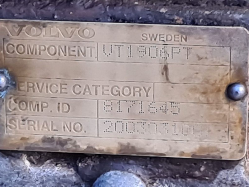 Volvo VT1906PT With or Without retarder / With or without second steering pump - Коробка передач: фото 2 Volvo VT1906PT With or Without retarder / With or without second steering pump - Коробка передач: фото 2