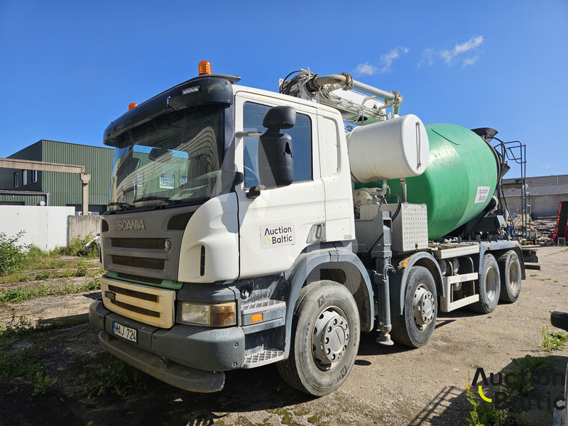 Scania P 420 - Бетононасос стационарный: фото 1 Scania P 420 - Бетононасос стационарный: фото 1