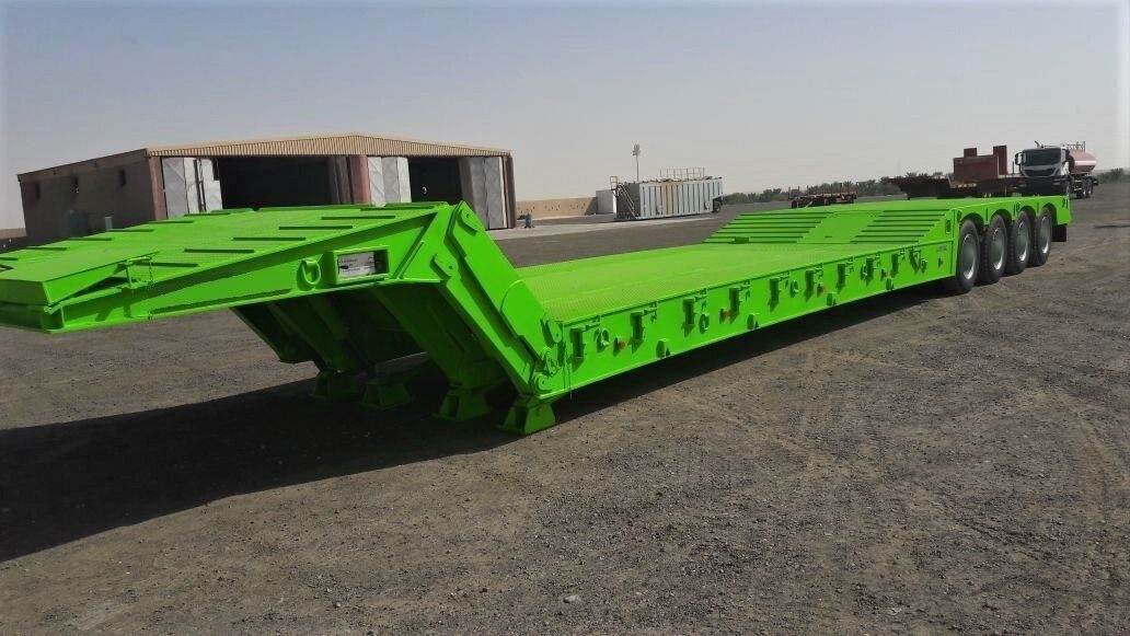AME 100 Ton, Front Loading 4 Axle Lowbed Semi Trailer в лизинг AME 100 Ton, Front Loading 4 Axle Lowbed Semi Trailer: фото 8