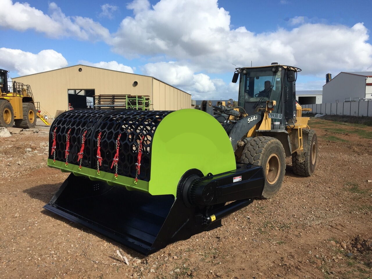 AME Flip Screen Bucket - Сортировочный ковш для Погрузчиков: фото 4 AME Flip Screen Bucket - Сортировочный ковш для Погрузчиков: фото 4