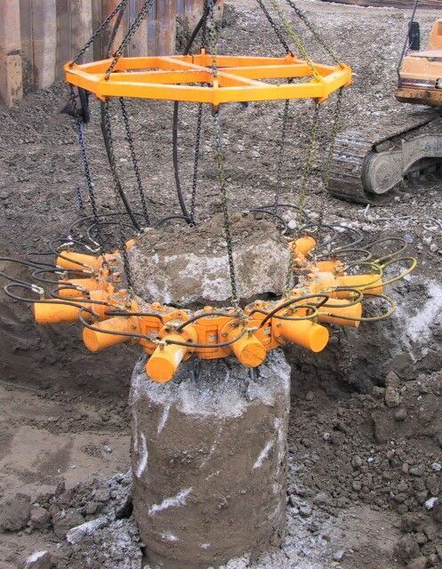 AME Hydraulic Concrete Pile Breaker - Навесное оборудование для Экскаваторов: фото 4 AME Hydraulic Concrete Pile Breaker - Навесное оборудование для Экскаваторов: фото 4