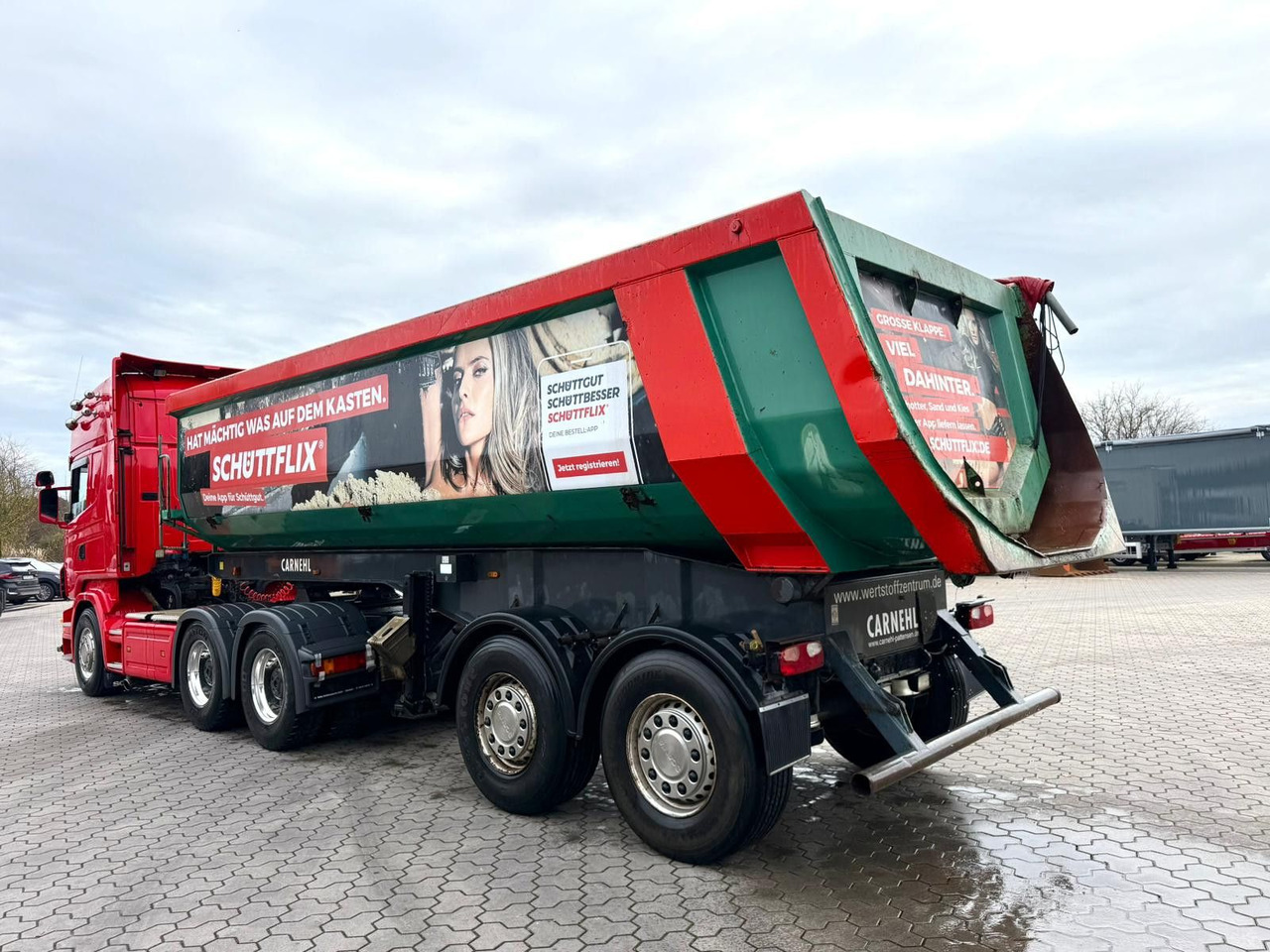 Carnehl CHKS/HH Stahl Kippmulde 24-26m³ - Самосвальный полуприцеп: фото 4 Carnehl CHKS/HH Stahl Kippmulde 24-26m³ - Самосвальный полуприцеп: фото 4