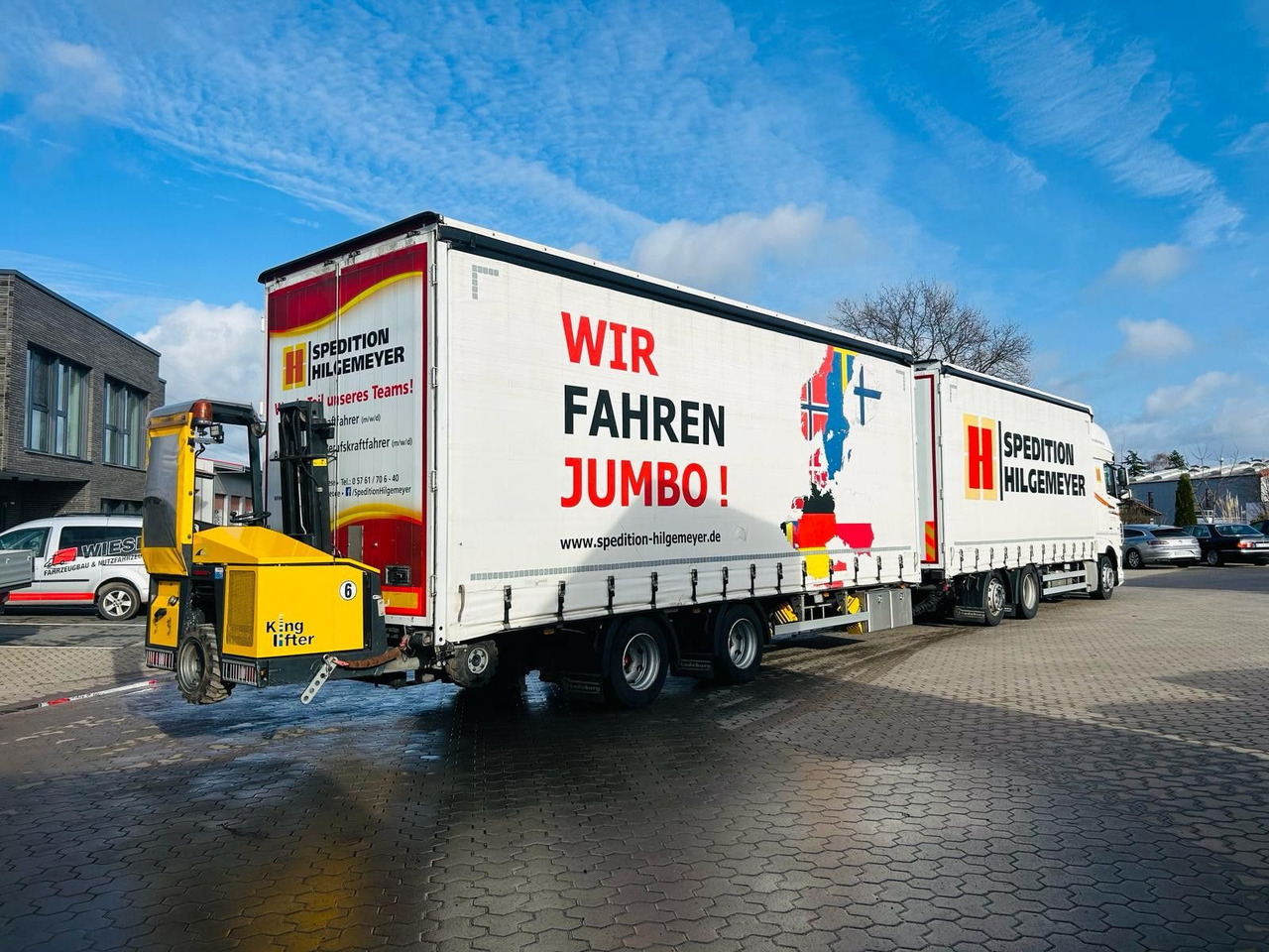 Тентованный грузовик, Тентованный прицеп DAF XF 480 FAN LowDeck 6x2 Jumbo Inklusive Anhänger: фото 7