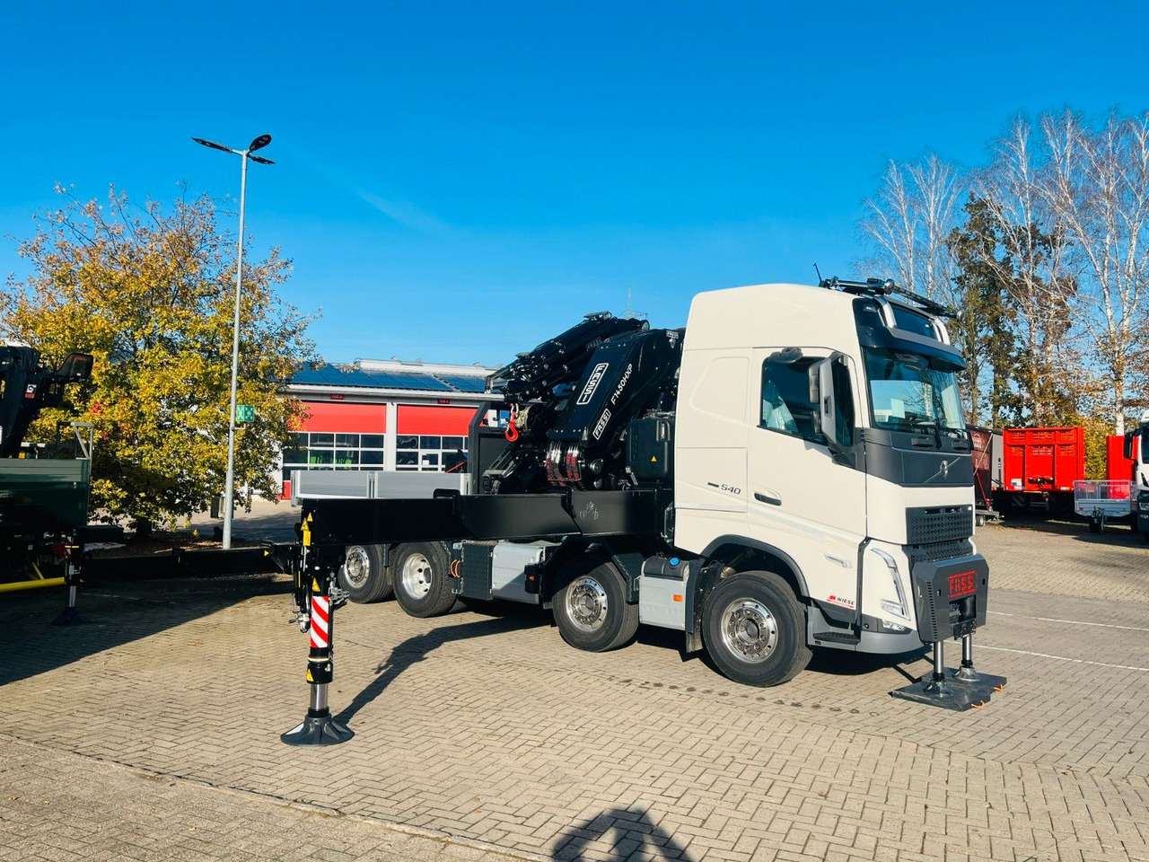 Volvo FH 540 SZM mit F1450 HXP Fly Jib + Winde - Грузовик, Автоманипулятор: фото 1 Volvo FH 540 SZM mit F1450 HXP Fly Jib + Winde - Грузовик, Автоманипулятор: фото 1