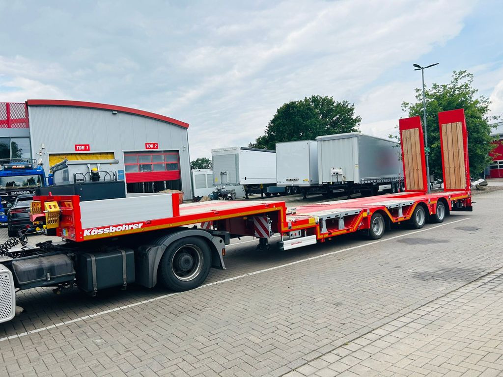 Kässbohrer KSLA RJ Mega Jumbo Tieflader mit Radmulden tele - Низкорамный полуприцеп: фото 3 Kässbohrer KSLA RJ Mega Jumbo Tieflader mit Radmulden tele - Низкорамный полуприцеп: фото 3