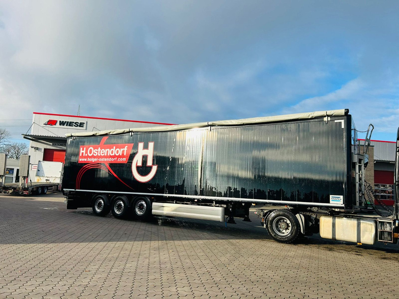 Knapen K100 Schubboden 92m³ Alu Felgen TÜV Plane Neu - Полуприцеп с подвижным полом: фото 3 Knapen K100 Schubboden 92m³ Alu Felgen TÜV Plane Neu - Полуприцеп с подвижным полом: фото 3