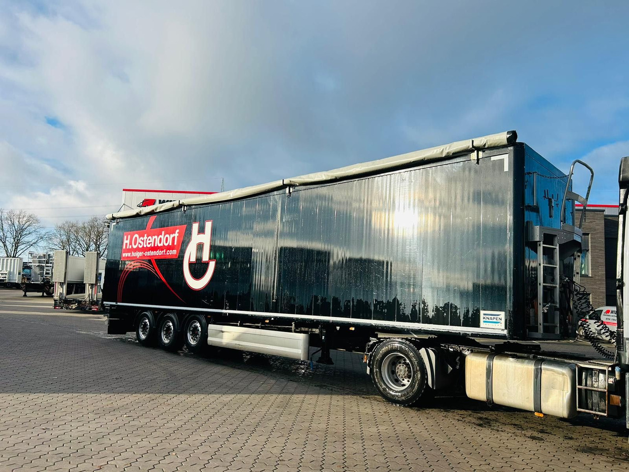 Knapen K100 Schubboden 92m³ Alu Felgen TÜV Plane Neu - Полуприцеп с подвижным полом: фото 1 Knapen K100 Schubboden 92m³ Alu Felgen TÜV Plane Neu - Полуприцеп с подвижным полом: фото 1