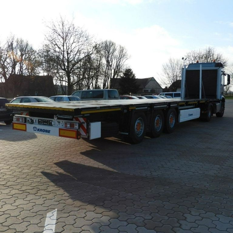 Krone Profi Liner SDP 27 Baustahltransporte -SOFORT- - Полуприцеп бортовой/ Платформа: фото 3 Krone Profi Liner SDP 27 Baustahltransporte -SOFORT- - Полуприцеп бортовой/ Платформа: фото 3
