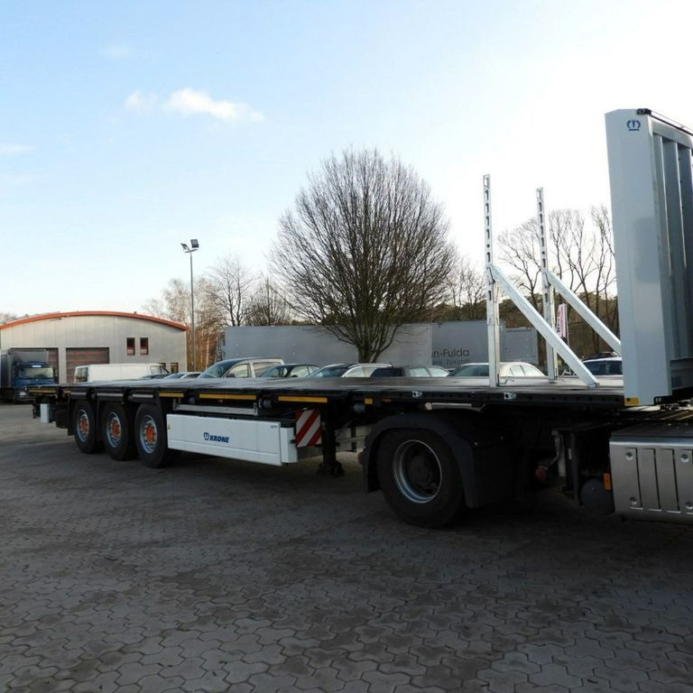 Krone Profi Liner SDP 27 Baustahltransporte -SOFORT- - Полуприцеп бортовой/ Платформа: фото 1 Krone Profi Liner SDP 27 Baustahltransporte -SOFORT- - Полуприцеп бортовой/ Платформа: фото 1