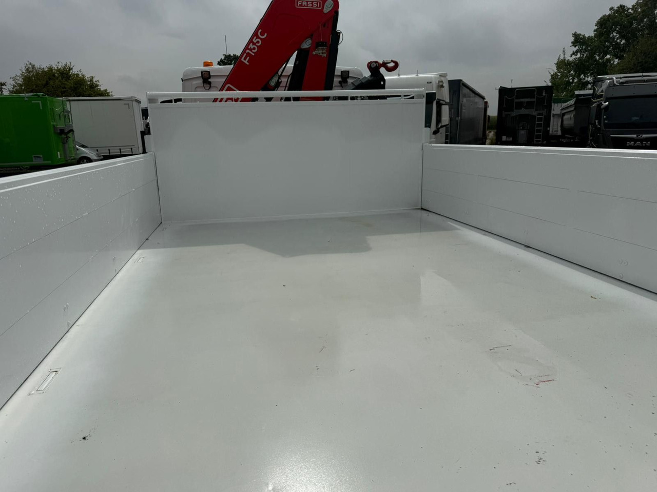 Самосвал, Автоманипулятор MAN 18.320 4x4 mit Fassi Ladekran Sofort Verfügbar: фото 9