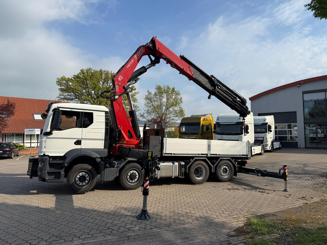 MAN 35.520 8x4 Kran Fassi F800, OHNE ABSTÜTZÜBERWACH - Автоманипулятор: фото 1 MAN 35.520 8x4 Kran Fassi F800, OHNE ABSTÜTZÜBERWACH - Автоманипулятор: фото 1
