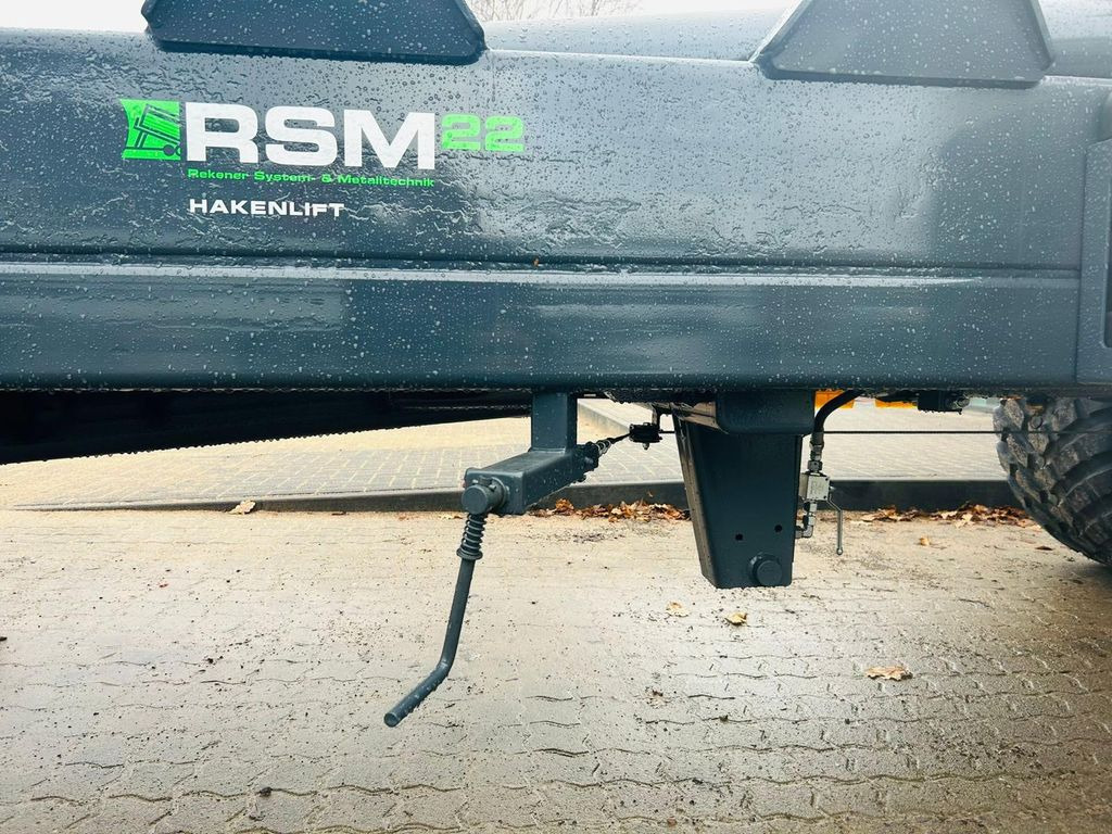 Новый Прицеп мультилифт/ Бункеровоз RSM 22 Abrollkipper Hakenlift Tandem: фото 11