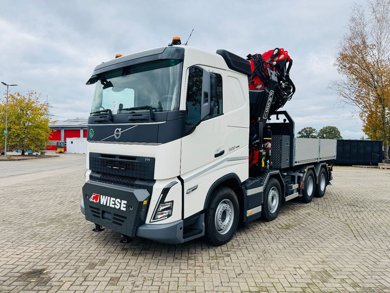 Volvo FH 500 8x4 Kran F820 RA2.27 Jib & Winde Sofort - Грузовик бортовой/ Платформа, Автоманипулятор: фото 1 Volvo FH 500 8x4 Kran F820 RA2.27 Jib & Winde Sofort - Грузовик бортовой/ Платформа, Автоманипулятор: фото 1