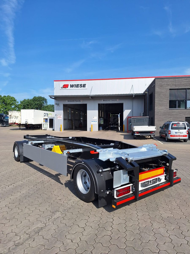Прицеп мультилифт/ Бункеровоз Wiese Abrollanhänger Schlittenanhänger: фото 6