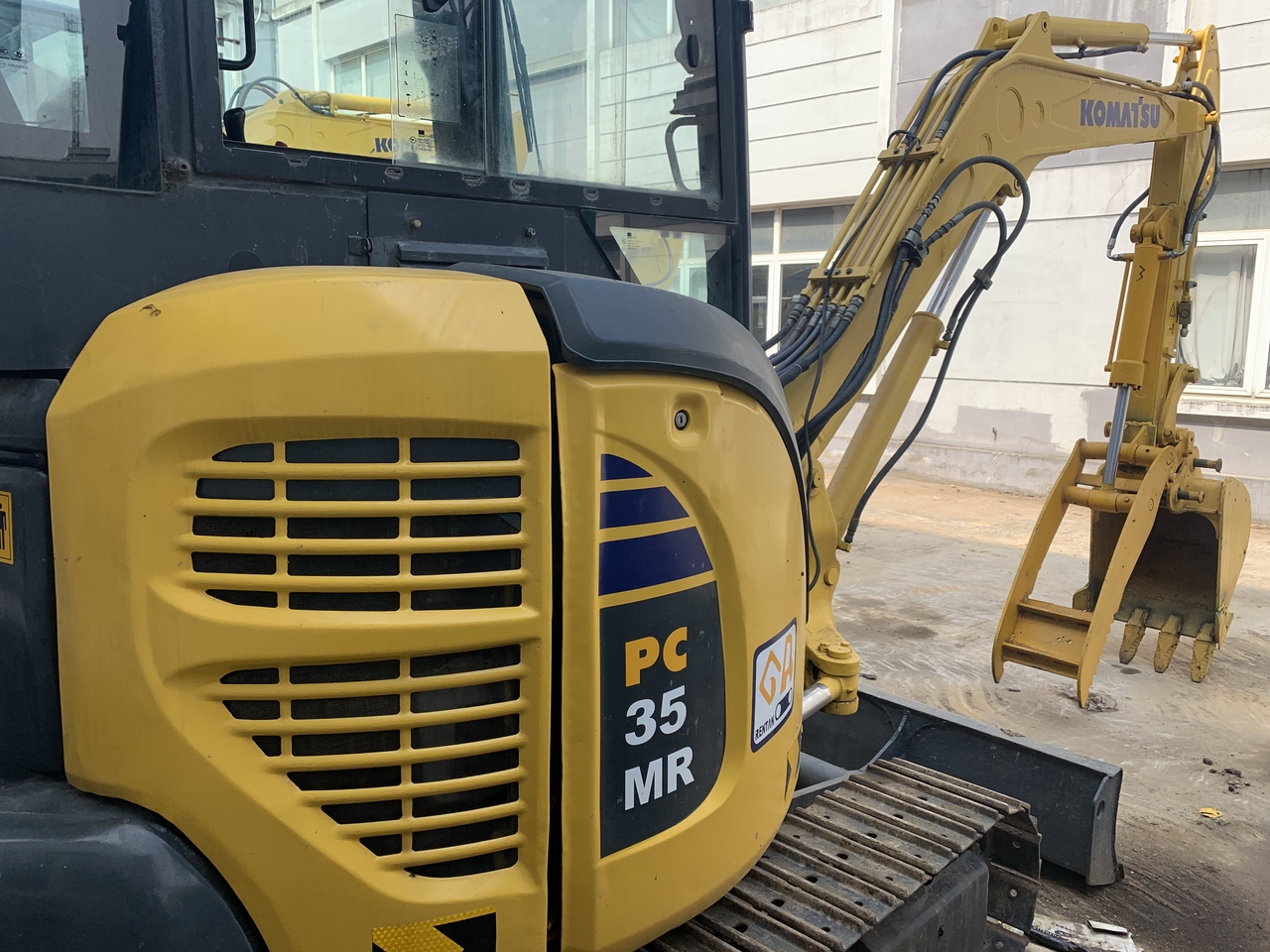 KOMATSU PC35MR - Гусеничный экскаватор: фото 4 KOMATSU PC35MR - Гусеничный экскаватор: фото 4