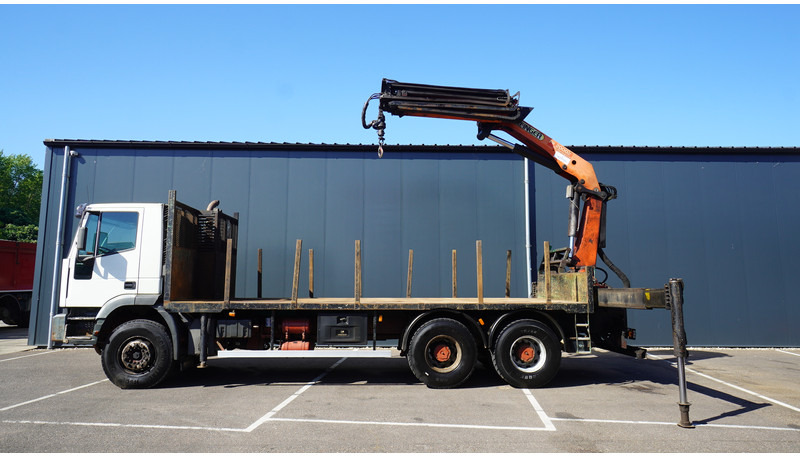 Iveco EUROTRAKKER CURSOR 350 6X4 FLATBED WITH PALFINGER PK 20002 CRANE - Автоманипулятор: фото 1 Iveco EUROTRAKKER CURSOR 350 6X4 FLATBED WITH PALFINGER PK 20002 CRANE - Автоманипулятор: фото 1