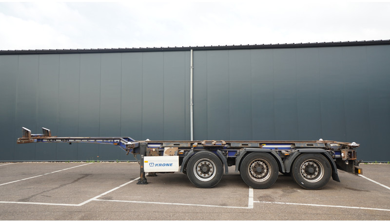 Krone 3 AXLE CONTAINER TRANSPORT TRAILER EXTENDABLE 45 FT - Полуприцеп-контейнеровоз/ Сменный кузов: фото 1 Krone 3 AXLE CONTAINER TRANSPORT TRAILER EXTENDABLE 45 FT - Полуприцеп-контейнеровоз/ Сменный кузов: фото 1
