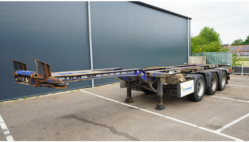 Krone 3 AXLE CONTAINER TRANSPORT TRAILER EXTENDABLE 45 FT - Полуприцеп-контейнеровоз/ Сменный кузов: фото 2 Krone 3 AXLE CONTAINER TRANSPORT TRAILER EXTENDABLE 45 FT - Полуприцеп-контейнеровоз/ Сменный кузов: фото 2