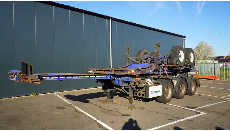 Krone 3 AXLE CONTAINER TRANSPORT TRAILER - Полуприцеп-контейнеровоз/ Сменный кузов: фото 2 Krone 3 AXLE CONTAINER TRANSPORT TRAILER - Полуприцеп-контейнеровоз/ Сменный кузов: фото 2