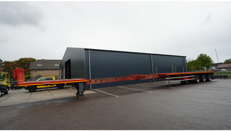 Nooteboom 3 AXLE FLATBED 3X EXTENDABLE TRAILER 43.95mtr TOTAL LENGHT - Полуприцеп бортовой/ Платформа: фото 1 Nooteboom 3 AXLE FLATBED 3X EXTENDABLE TRAILER 43.95mtr TOTAL LENGHT - Полуприцеп бортовой/ Платформа: фото 1