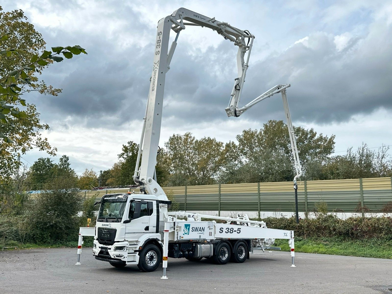 Автобетоносмеситель MAN TGS 26.510 6x4 SWAN TSP 38-5 160RZ    ( 38m ): фото 11