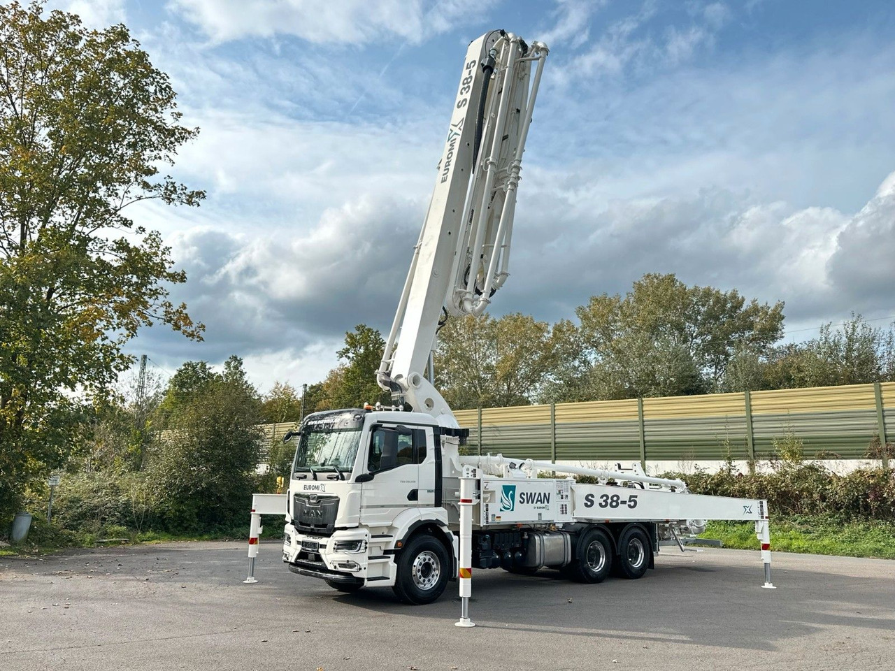 Автобетоносмеситель MAN TGS 26.510 6x4 SWAN TSP 38-5 160RZ    ( 38m ): фото 16