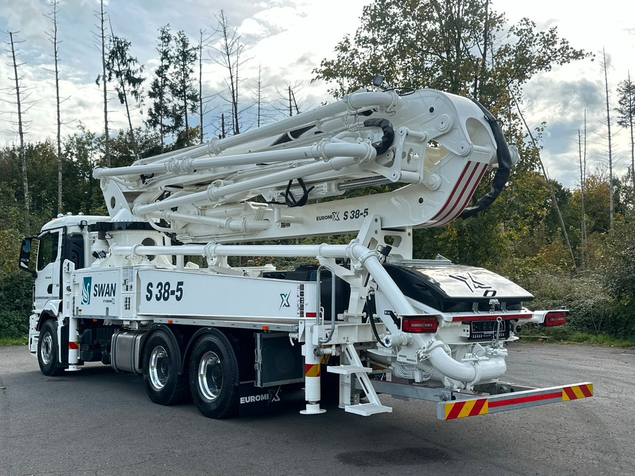 MAN TGS 26.510 6x4 SWAN TSP 38-5 160RZ ( 38m ) - Автобетононасос: фото 4 MAN TGS 26.510 6x4 SWAN TSP 38-5 160RZ ( 38m ) - Автобетононасос: фото 4
