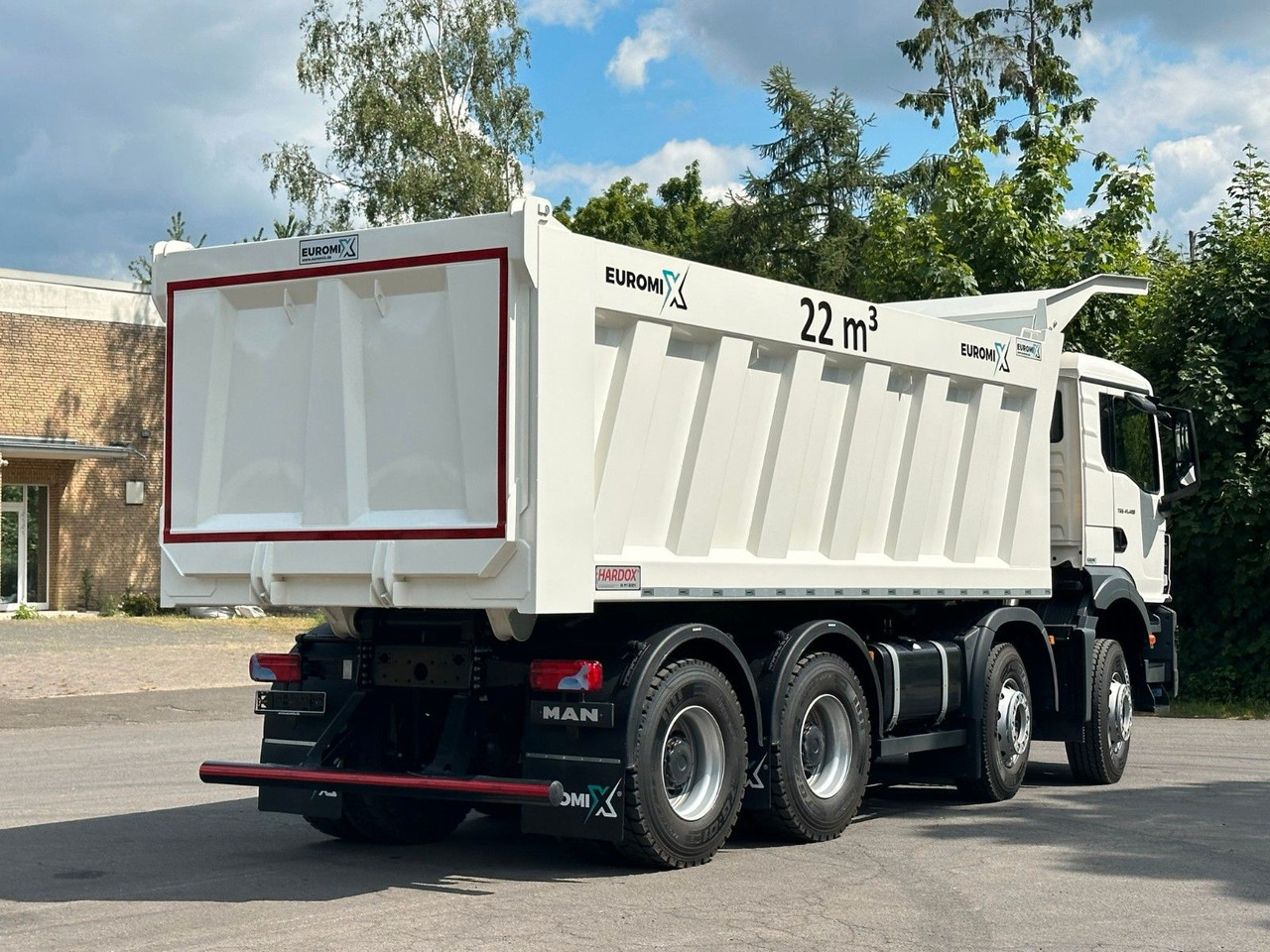 MAN TGS 41.400 8x4 / EUROMIX MTP 22m³/ Eckige Mulde - Самосвал: фото 5 MAN TGS 41.400 8x4 / EUROMIX MTP 22m³/ Eckige Mulde - Самосвал: фото 5