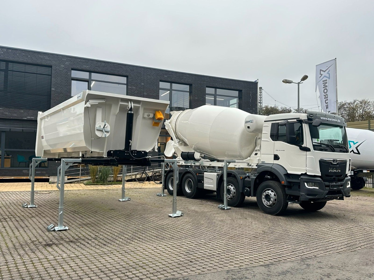 MAN TGS 41.480 8x4 WECHSELSYSTEM KIPPER+MISCHER - Автобетоносмеситель: фото 1 MAN TGS 41.480 8x4 WECHSELSYSTEM KIPPER+MISCHER - Автобетоносмеситель: фото 1