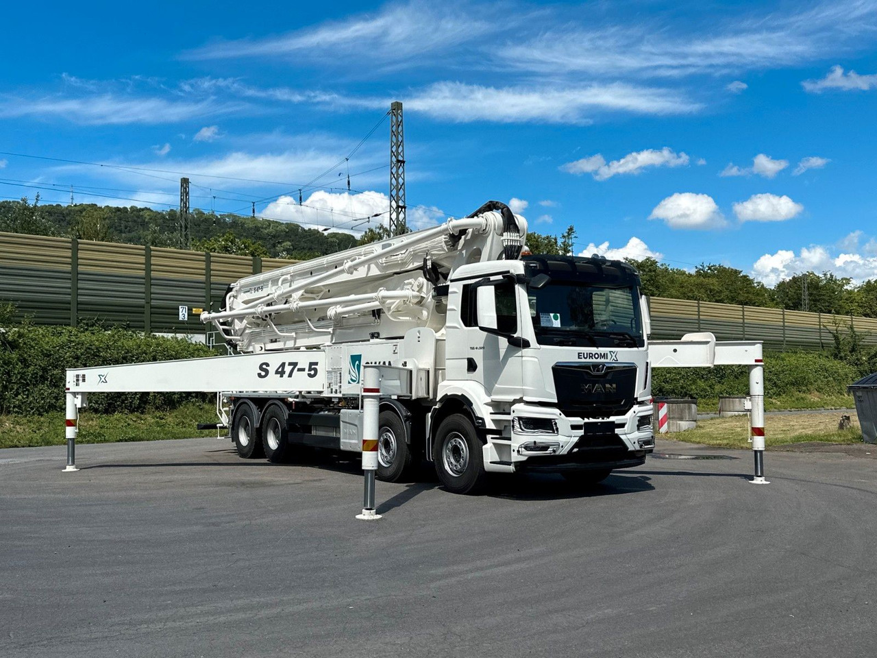 Автобетононасос MAN TGS 41.520 8x4 SWAN TSP 47-5 160RZ    ( 47m ): фото 16