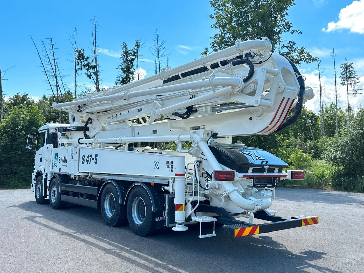 MAN TGS 41.520 8x4 SWAN TSP 47-5 160RZ ( 47m ) MAN TGS 41.520 8x4 SWAN TSP 47-5 160RZ ( 47m ) - Автобетононасос: фото 3 MAN TGS 41.520 8x4 SWAN TSP 47-5 160RZ ( 47m ) MAN TGS 41.520 8x4 SWAN TSP 47-5 160RZ ( 47m ) - Автобетононасос: фото 3