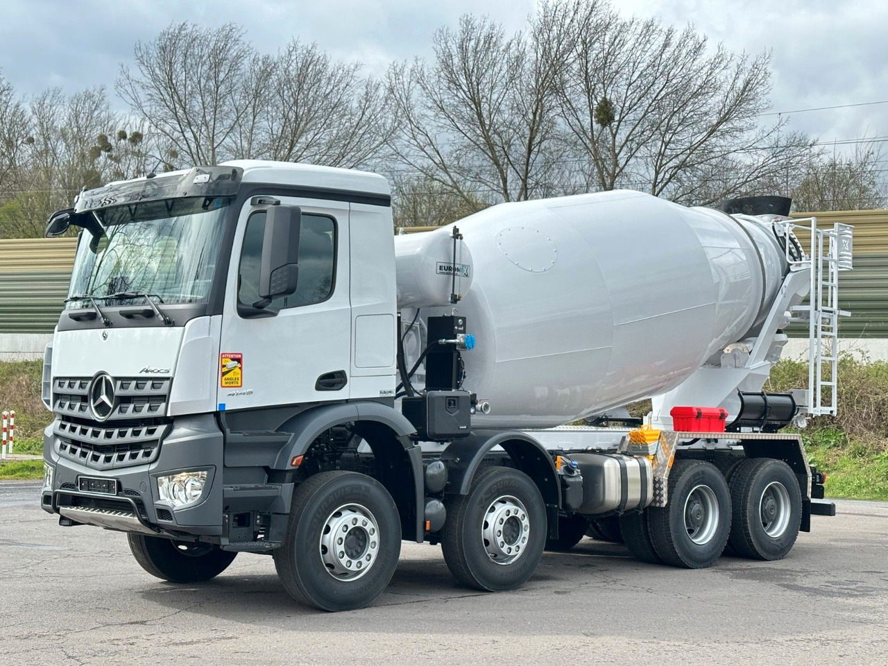 Mercedes-Benz 4145 8X4 EuromixMTP EM 10 Fahrmischer - Автобетоносмеситель: фото 1 Mercedes-Benz 4145 8X4 EuromixMTP EM 10 Fahrmischer - Автобетоносмеситель: фото 1