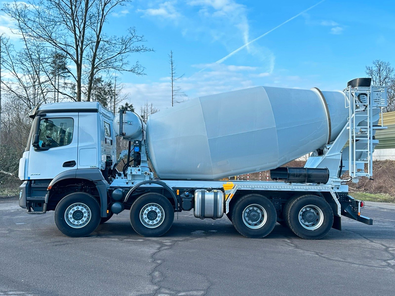 Mercedes-Benz Arocs 5 3743 8X4 / Euro6e EuromixMTP EM 10 L - Автобетоносмеситель: фото 3 Mercedes-Benz Arocs 5 3743 8X4 / Euro6e EuromixMTP EM 10 L - Автобетоносмеситель: фото 3