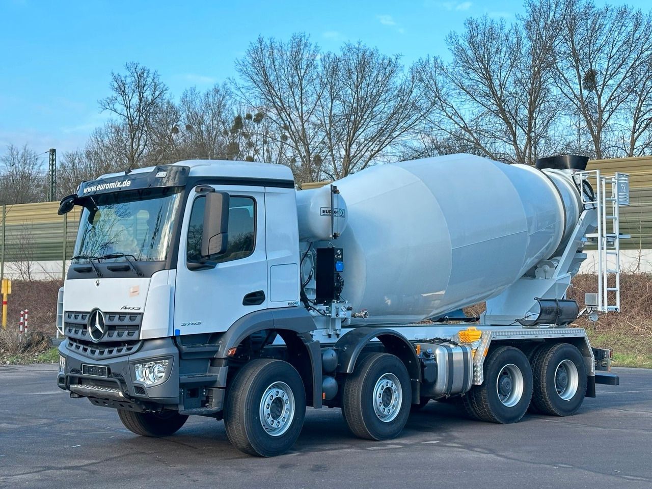 Mercedes-Benz Arocs 5 3743 8X4 / Euro6e EuromixMTP EM 10 L - Автобетоносмеситель: фото 2 Mercedes-Benz Arocs 5 3743 8X4 / Euro6e EuromixMTP EM 10 L - Автобетоносмеситель: фото 2