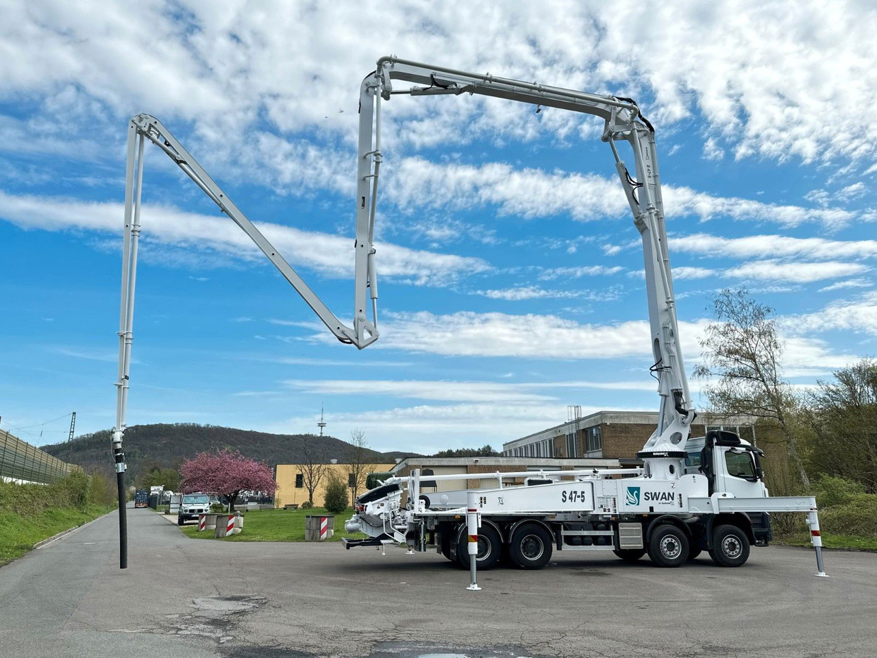 Автобетоносмеситель Mercedes-Benz Arocs 5 4542 8x4 SWAN TSP 47-5 160RZ ( 47m ): фото 20
