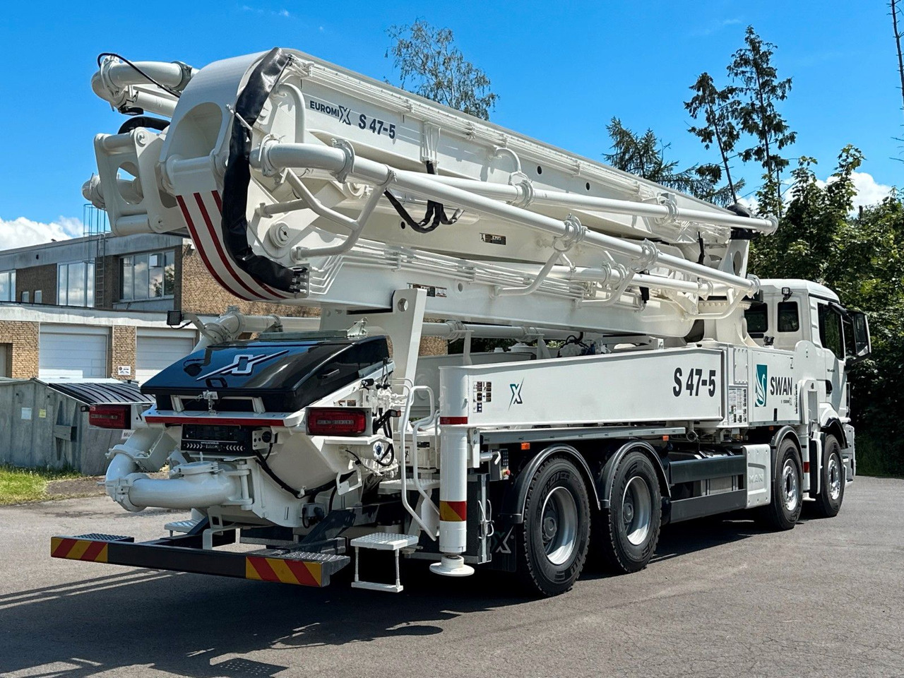Автобетононасос Volvo FMX 500 8x4 SWAN 47m Betonpumpe EuromixMTP: фото 13