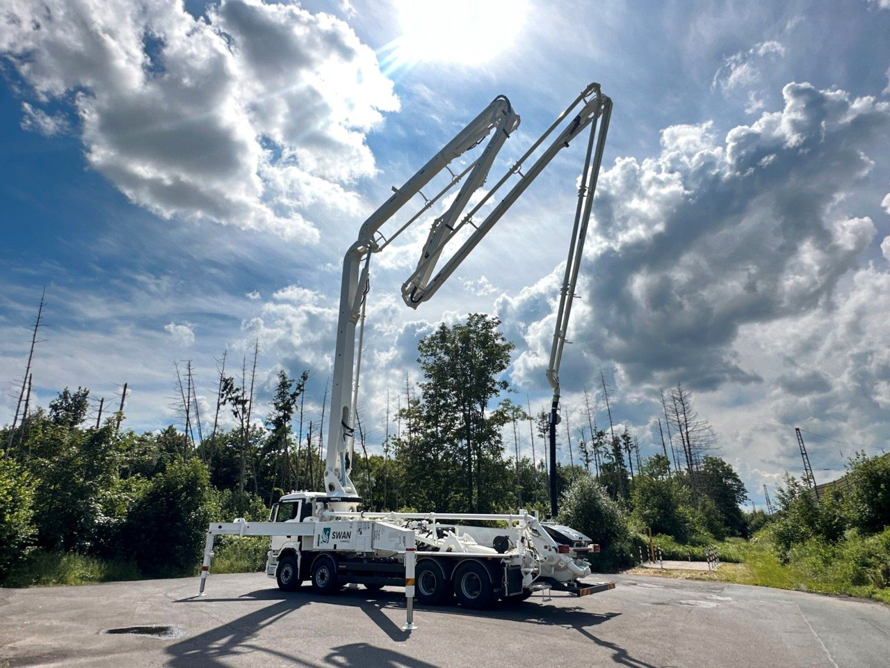Автобетононасос Volvo FMX 500 8x4 SWAN 47m Betonpumpe EuromixMTP: фото 6