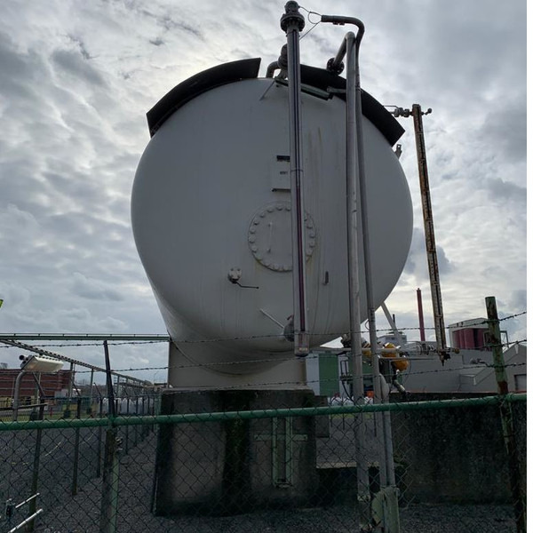 200m3 stationary gastank Gas, LPG, GPL, GAZ, Propane with Sun roof and appendages Used Tank ID 1.209 - Резервуар для хранения: фото 3 200m3 stationary gastank Gas, LPG, GPL, GAZ, Propane with Sun roof and appendages Used Tank ID 1.209 - Резервуар для хранения: фото 3