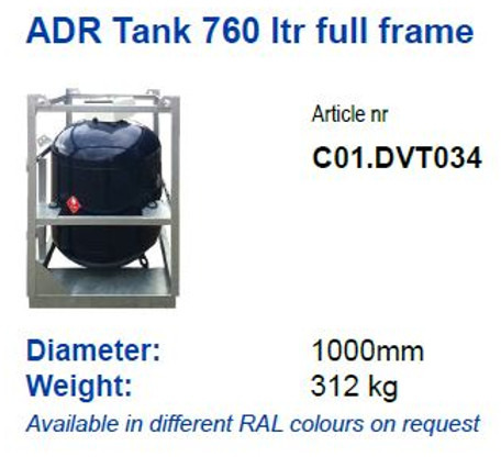De Visser gastank New ADR LPG tank 760ltr Full Frame LPG, Gas, Gaz, Gastank Available in different RAL colours on request Gastank - Резервуар для хранения: фото 2 De Visser gastank New ADR LPG tank 760ltr Full Frame LPG, Gas, Gaz, Gastank Available in different RAL colours on request Gastank - Резервуар для хранения: фото 2