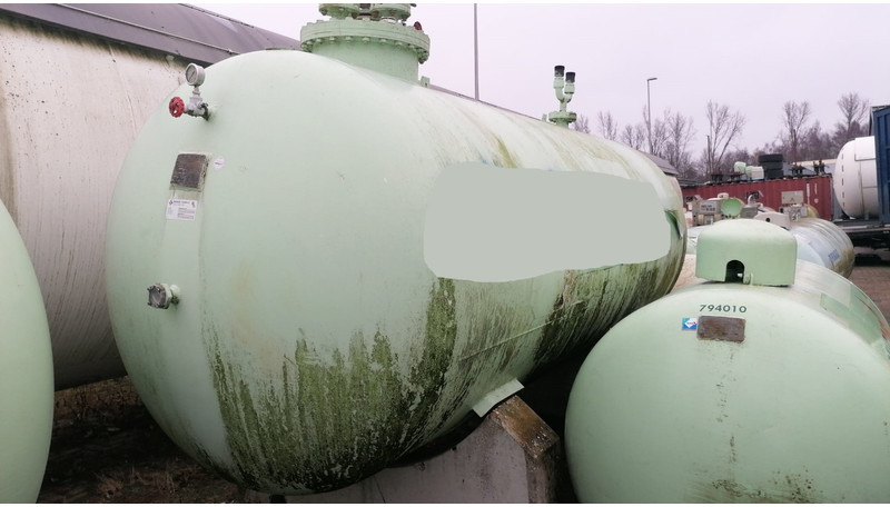 De Visser used Gastank Propaan/Butaan LPG tank 8000L (4 ton) Ø 1600 LPG, gas, gaz, Gastank - Резервуар для хранения: фото 2 De Visser used Gastank Propaan/Butaan LPG tank 8000L (4 ton) Ø 1600 LPG, gas, gaz, Gastank - Резервуар для хранения: фото 2