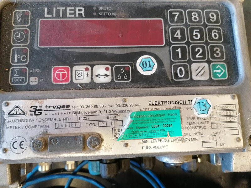 Used complete set Flowmeter set Alfons Haar type PT1 LPG , GPL - Строительная техника: фото 1 Used complete set Flowmeter set Alfons Haar type PT1 LPG , GPL - Строительная техника: фото 1