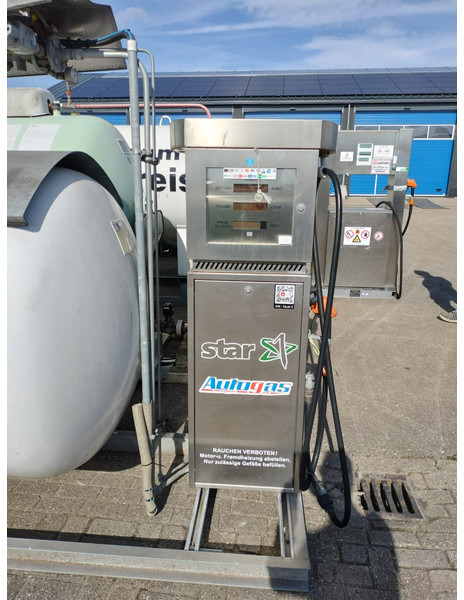 Used skid installation 6400 L (6.4 m3) different setups multiple pieces available for sale Gas, lpg, gpl, gaz, propane, butane propane refilling station is used to refill cylinders, suitable for limited land and space. - Резервуар для хранения: фото 3 Used skid installation 6400 L (6.4 m3) different setups multiple pieces available for sale Gas, lpg, gpl, gaz, propane, butane propane refilling station is used to refill cylinders, suitable for limited land and space. - Резервуар для хранения: фото 3