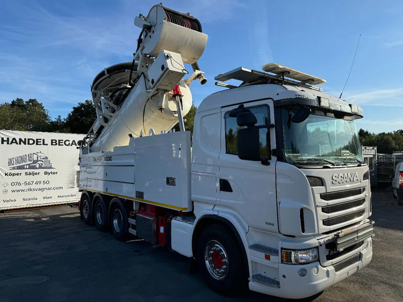 Scania R480 Combi, Wiedemann Super 2000 (16m3) + Recycler, Euro 6, 2013 - Ассенизатор: фото 1 Scania R480 Combi, Wiedemann Super 2000 (16m3) + Recycler, Euro 6, 2013 - Ассенизатор: фото 1