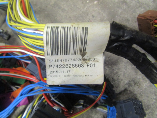 DAF LF 220 EURO 6 FULL CAB WIRING HARNESS P/NO 7422626863 P01 - Электрическая система для Грузовиков: фото 3 DAF LF 220 EURO 6 FULL CAB WIRING HARNESS P/NO 7422626863 P01 - Электрическая система для Грузовиков: фото 3